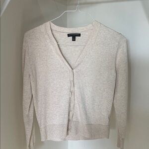 Banana Republic Women's Light Beige Cardigan